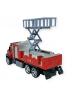 Çek Bırak İtfaiye Arabası 21 cm - Asansörlü