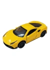 Çek Bırak Metal Araba - 4311B - Sarı
