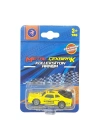 Çek Bırak Metal Küçük Arabalar 8 cm - SH40031 - Sarı