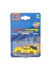 Çek Bırak Metal Küçük Arabalar 8 cm - SH40031 - Sarı Taxi