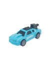 Çek Bırak Metal Küçük Arabalar 8 cm - SH40031 - Turkuaz