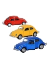 Çek Bırak Metal Retro Vosvos Araba  - 6636-18T
