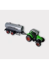 Çek Bırak Römorklu Traktör 25Cm - Yeşil Su Tankı