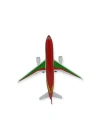 Çek Bırak Sesli Işıklı Metal Uçak - 180 - Kırmızı