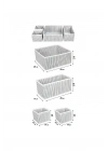 Çekmece Düzenleme Kutu Seti Organizer 4lü Set