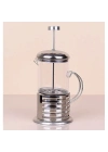 Çelik Kulplu Cam French Press - 350 ml