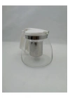 Çelik Süzgeçli Cam Demlik 900 Ml. Royaleks-8882