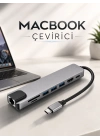 Çevirici Dönüştürücü Adaptör Macbook 3 In 1 Type-C To Hdmı USB 3.0