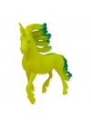 Çiftlik Hayvanları Serisi - Efsanevi Unicorn 12 cm - Sarı - Yeşil