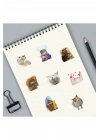 Çılgın Kediler Macbook Notebook Tablet Telefon Ajanda Laptop Defter Sticker Seti