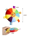 Çıngıraklı Peluş Frizbi Evcil Hayvan Oyuncağı