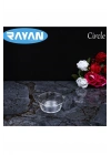 Circle Tekli Yuvarlak Cam Kahvaltılık Royaleks-81474