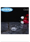 Circle Tekli Yuvarlak Cam Kahvaltılık Royaleks-81474