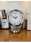Classic Series  25 x 20 Cm Metal Krom Masa Saati
