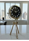 ®  Classic Tasarım Üç Ayaklı Metal Masa Saati