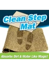 Clean Step Mat Yıkanabilir Mikrofiber Kir Toz Emici Iç-dış Ortam Paspas