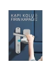 Çocuklara Kapı Kolu ve Fırın Kapağı Güvenlik Kilidi