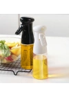 ®   Çok Amaçlı Cam Şişe Püskürtmeli Dağıtıcı Yağdanlık Limonluk Sirke Sosluk Spreyi Siyah