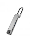 Çok Fonksiyonlu Type C Hub USB HDMI Ethernet Kart Okuyucu