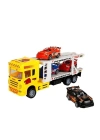 ÇOK SATAN 1:32 Maxx Wheels 2 Katlı Transporter 4 Araçlı Tır 32 Cm 1 Adet Fiyatıdır