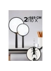 ÇOK SATAN 10X Büyüteç 6 ve 9 cm 2 li SET