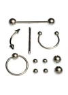 ÇOK SATAN 11 Parça Piercing (cerrahi Çelik) Ve Piercing Topu Seti Piirsing