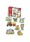 ÇOK SATAN 1734 Dıytoy, Baby Puzzle- İlk Çiftlik Puzzle