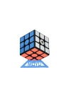 ÇOK SATAN 1839 Moyu Mei Long 3m Manyetik Vesiyon 3x3 Speed Cube