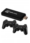 ÇOK SATAN 2 Kollu Kablosuz 2.4G Retro Oyunlar 4k Game Stick 3500 Oyun Atari