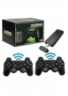 ÇOK SATAN 2 Kollu Kablosuz 2.4G Retro Oyunlar 4k Game Stick 3500 Oyun Atari