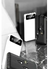 ÇOK SATAN 20.000 Mah Led Işıklı LCD Ekran USB Girişli Type-C Lightning Powerbank
