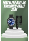 ÇOK SATAN 2025 Model Yuvarlak Ekran Android ve İOS Uyumlu GPS Takibi Yapabilen Akıllı Saat