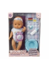 ÇOK SATAN 2030121 Sunman, Boubou Altını Islatan ve Konuşan Bebek Seti 30 cm