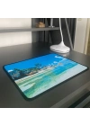 ÇOK SATAN 25x32 cm Küçük Boy Mouse Pad Manzara Ada