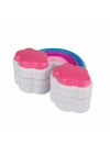 ÇOK SATAN 2601 SUN-RST-PRP-Güzellik Set Makyaj Gökkuşağı Şekilli 3 Katmanlı