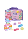 ÇOK SATAN 2915 Play Blox Pastel Blok Yapı Oyuncakları 56 Parça ,Saklama Çantalı ,1 Yaş ve Üzeri