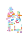 ÇOK SATAN 2915 Play Blox Pastel Blok Yapı Oyuncakları 56 Parça ,Saklama Çantalı ,1 Yaş ve Üzeri