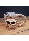 ÇOK SATAN 3D Tasarımlı İskelet Kupa Bardak