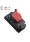 ÇOK SATAN 3X25 Kauçuk Duvar Priz 380V
