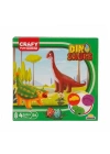 ÇOK SATAN 4734 Crafy 14’lü Oyun Hamuru Kalıp Seti – Dinozorlar