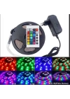 ÇOK SATAN 5 Metre Rgb Şerit Led Seti-iç Ve Dış Mekan Silikonlu-tak Çalıştır
