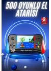 ÇOK SATAN 500 Oyunlu Retro Sup Konsolu Taşınabilir Mini Gamepad 3,5 İnç Ekran