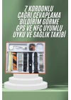 ÇOK SATAN 7 Kordonlu Akıllı Saat Plastik Kordon Hasır Kordon Çelik Kordon