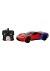 ÇOK SATAN 7038 1:16 Marvel Spiderman 2017 Ford GT USB Şarjlı Uzaktan Kumandalı Araba