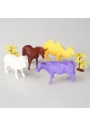 ÇOK SATAN 706 Toy Play 6 Parça Çiftlik Hayvanları Figür Seti 12-13 cm