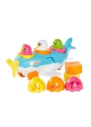 ÇOK SATAN 73147 Tomy, 2si1 arada Uçak ve Saklambaçlı Yumurtalar, 12-36 ay