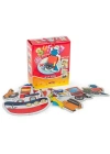 ÇOK SATAN 8742 DıyToy Süper Renkli 5i1 Kutuda Puzzle - Taşıtlar / 3+4+5+6+7 Parça Puzzle