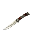 ÇOK SATAN A 3159 A Kamp Çakı 24 Cm - İşlemeli Gül Ağacı Saplı, Kemerlikli