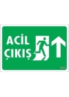 ® Acil Çıkış Uyarı Levhası 17,5x25 KOD:943