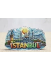 ÇOK SATAN Ahşap İstanbul Temalı Magnet Alk4601